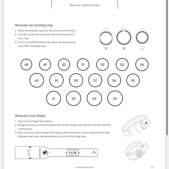 Swarovski ring - Picture 5 of 6